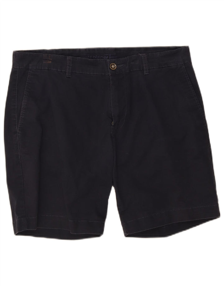 Harmont & Blaine Mens Chino Shorts W36 Large Navy Blue
