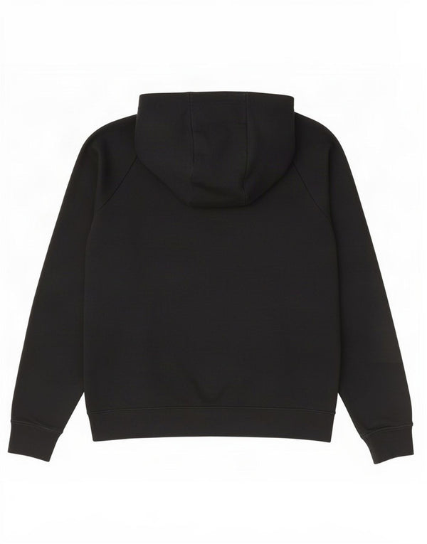Nike Womens Graphic Oversized Hoodie Pullover UK 10 Small Schwarze Baumwolle
