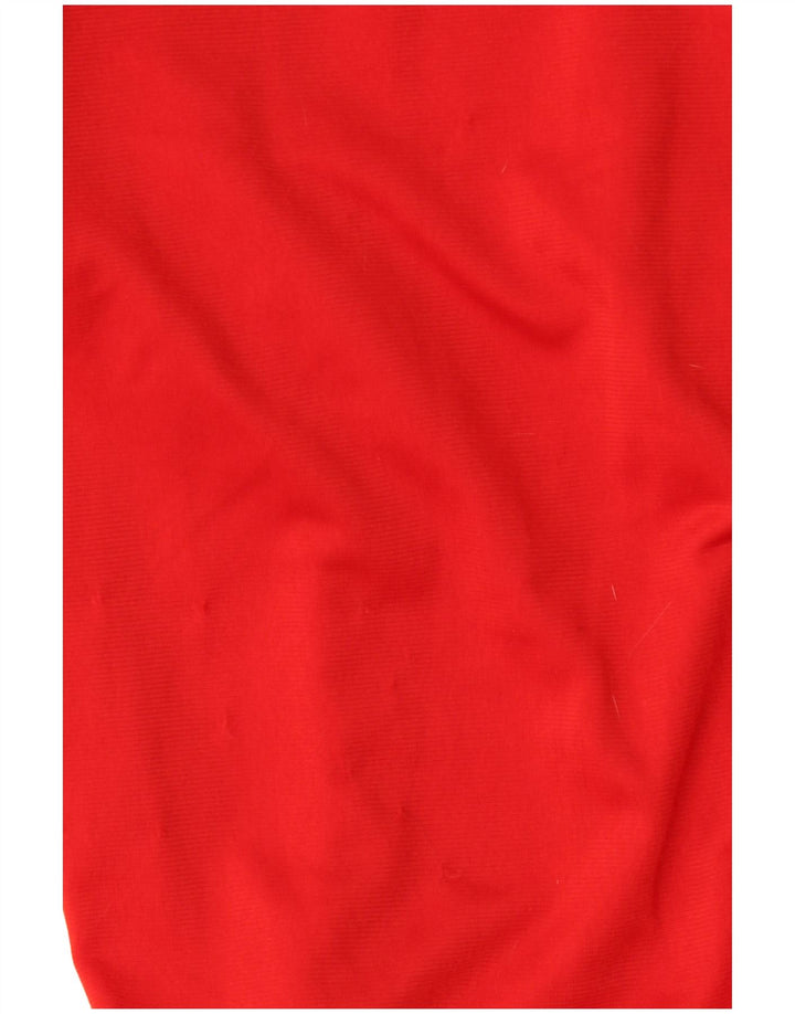 Diadora Mens Tracksuit Trousers UK 38 Medium  Red Polyester