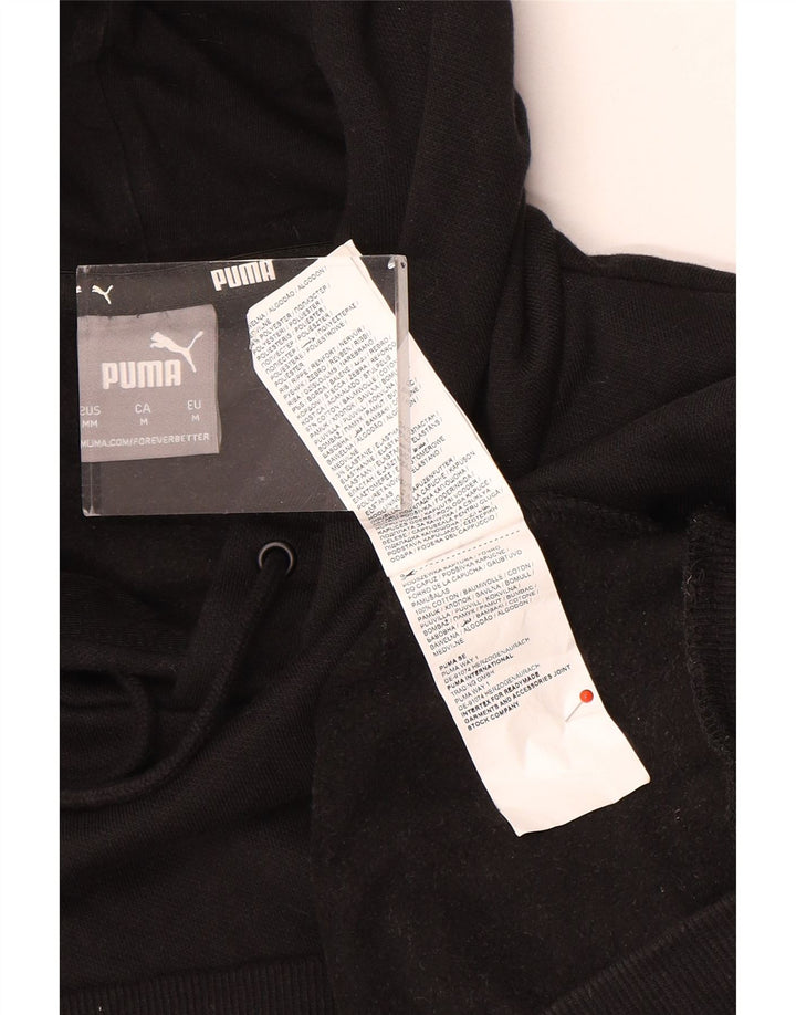 Puma Herre hættetrøje Jumper Medium Sort Bomuld