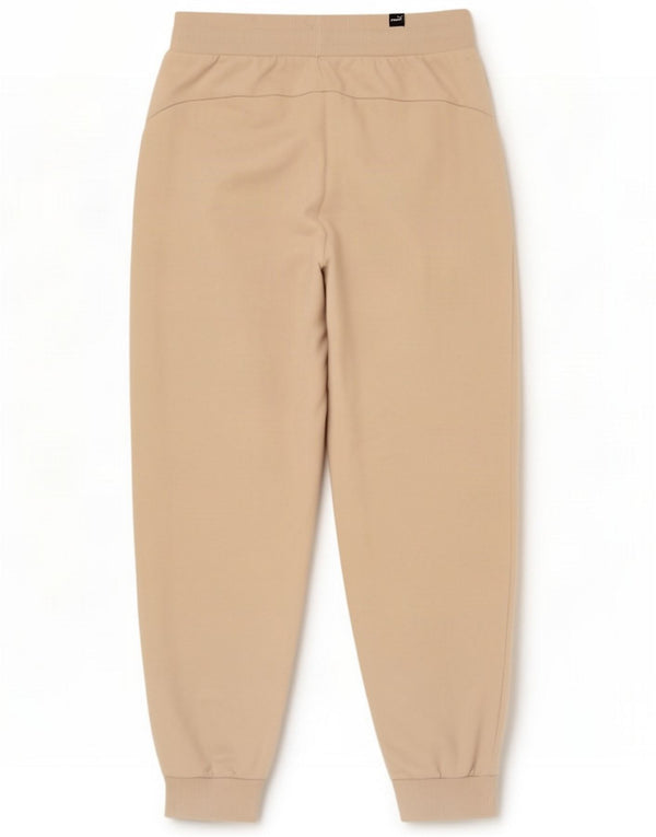 Puma Womens Trening Pantaloni Joggeri UK 12 Medium Beige Bumbac