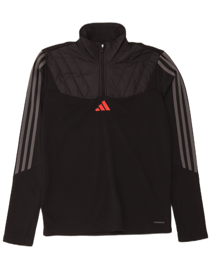 Adidas Aeroready Pullover Træningsdragt Top Medium Sort Colourblock