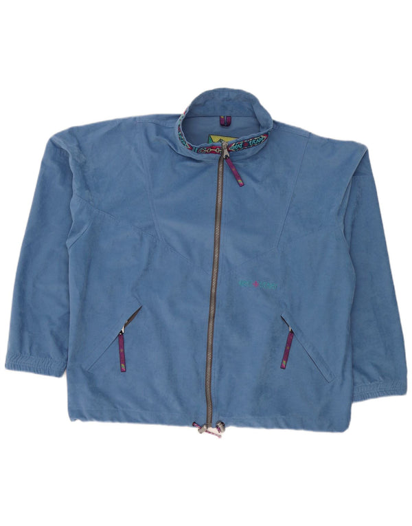 Giacca da uomo in velluto grafico da uomo Great Escapes XL blu poliestere