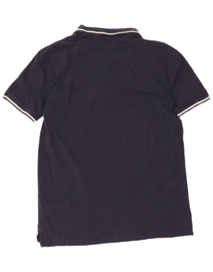 Dacks herre poloshirt Medium marineblå bomuld
