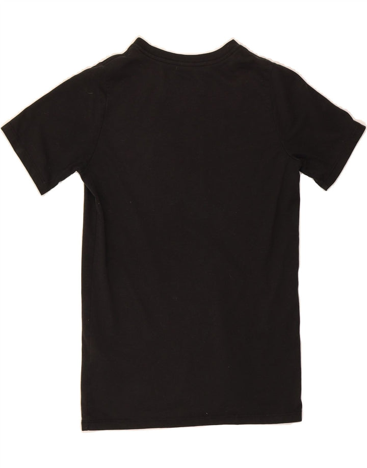 NIKE Boys Graphic T-Shirt Top 10-11 Years Medium Black Polyester Vintage Nike and Second-Hand Nike from Messina Hembry 