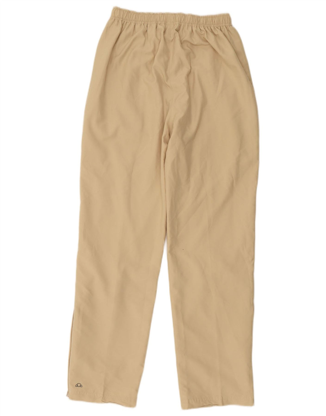 Ellesse Womens Straight Chino Trousers UK 12 Medium W24 L29 Beige Polyester