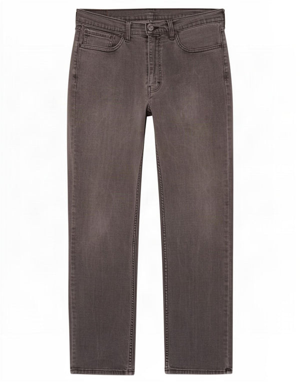 Levi's Uomo 514 Jeans dritti W36 L32 Cotone grigio