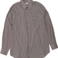 LANVIN Mens Shirt Size 43 17 XL Grey Cotton Vintage Lanvin and Second-Hand Lanvin from Messina Hembry 