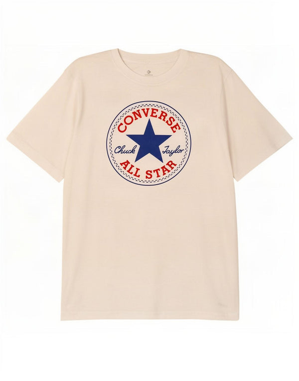 Converse T-shirt graphique Chuck Taylor pour garçon 13-14 ans Blanc Coton