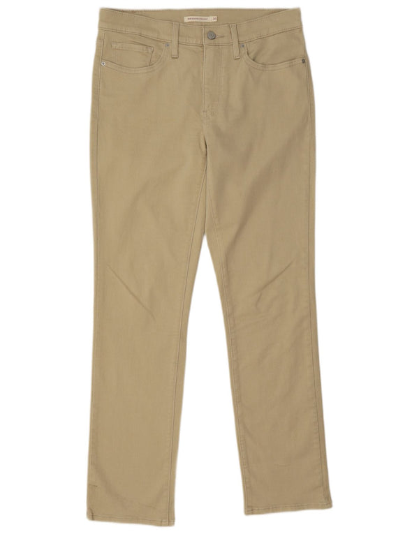 Levi's Jeans dritti modellanti 314 da donna W30 L32 Cotone beige