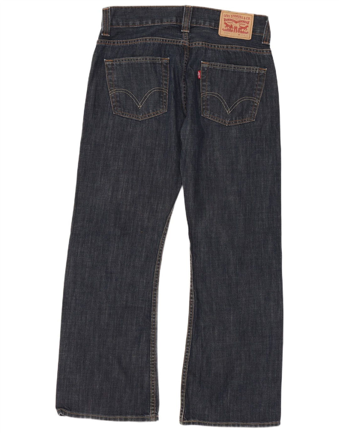 Damskie jeansy Levi's 512 Bootcut W32 L30 Granatowa bawełna