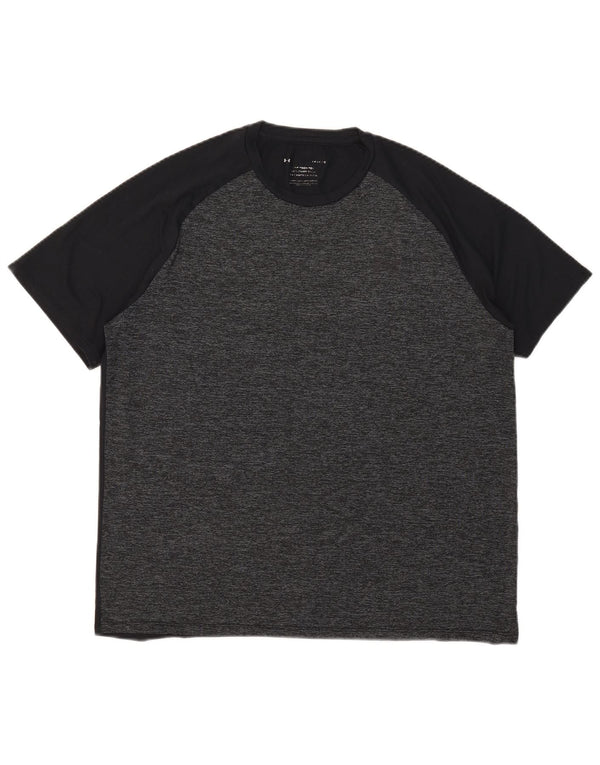Under Armour - Camiseta para hombre, talla grande, color negro
