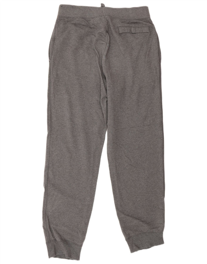 NIKE Mens Tracksuit Trousers Joggers Medium Grey Cotton