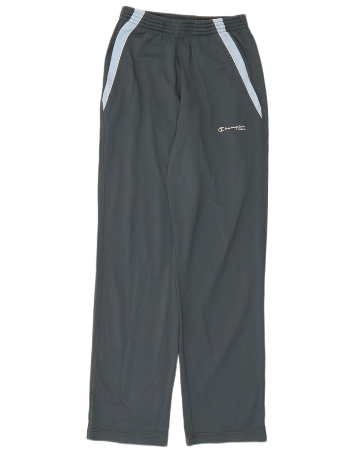 Pantaloni da tuta da uomo Champion Small in poliestere color block grigio