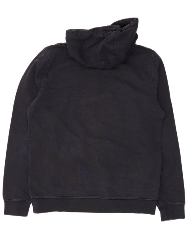 Maglione con cappuccio grafico da uomo Tommy Hilfiger medio cotone blu navy
