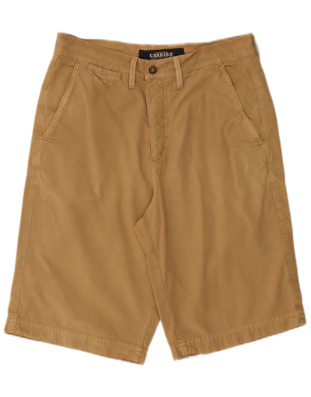 CARRERA Mens Chino Shorts IT 46 Small W31  Beige Cotton Vintage Carrera and Second-Hand Carrera from Messina Hembry 