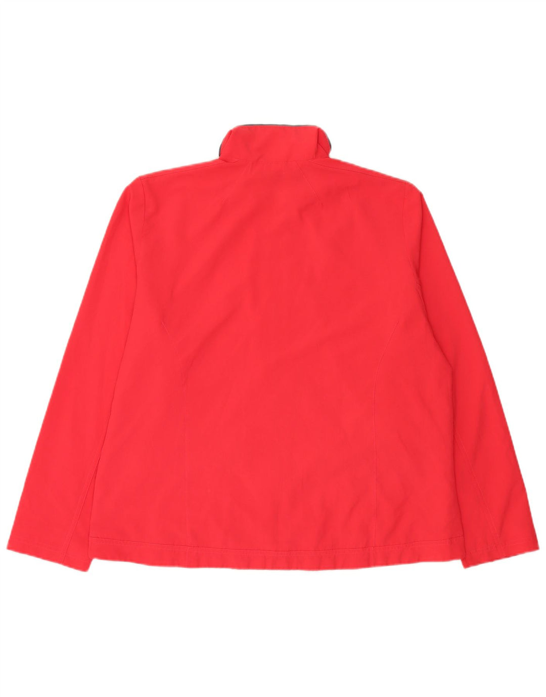 Adidas Damen Trainingsanzug Top Jacke UK 22 XL Rot Polyester