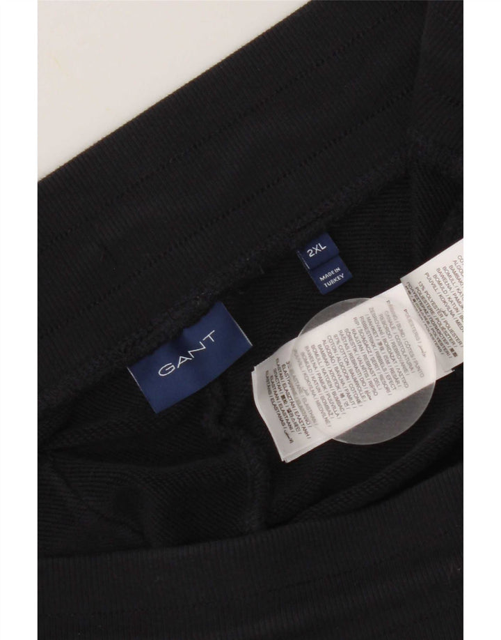 Gant Mens Sport Shorts 2XL Navy Blue Cotton