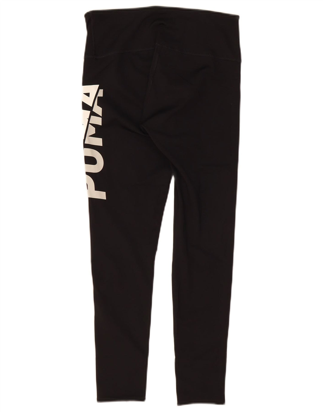 Puma Womens Graphic Leggings UK 10 Small  Black Polyester