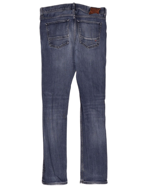 Tommy Hilfiger Damen Bleecker Slim Jeans W30 L32 Blaue Baumwolle