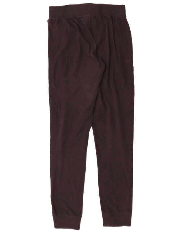 Champion Womens Graphic Tracksuit Trousers Joggers UK 10 Small Black
