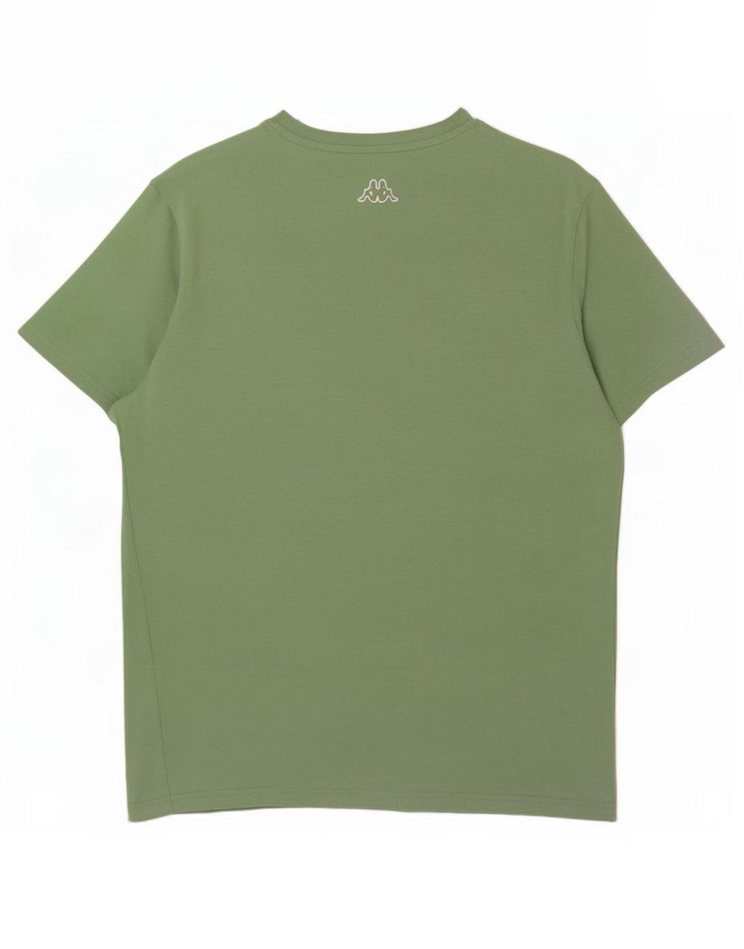 Camiseta gráfica masculina Kappa Top médio algodão verde