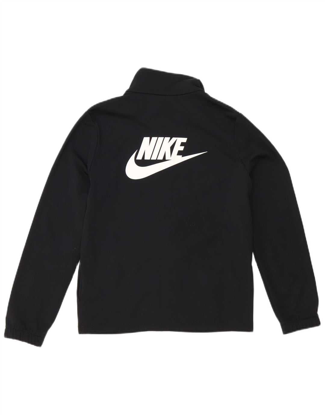 Nike Boys Graphic Chándal Top Chaqueta 12-13 años Grande Negro Poliéster