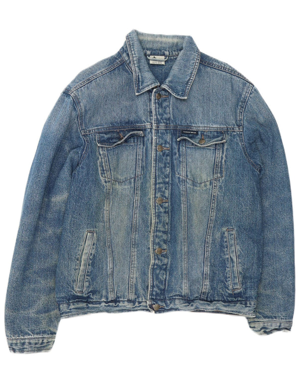 Camargue Mens Denim Jacket EU 48/50 Medium Blue