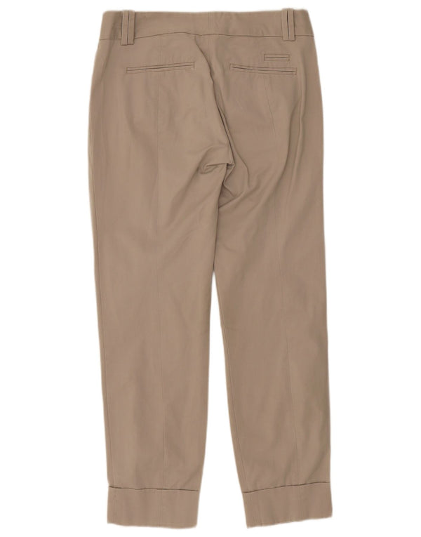 Damskie spodnie chino Zara Slim Fit EU 36 XS W26 L27 Beżowa bawełna