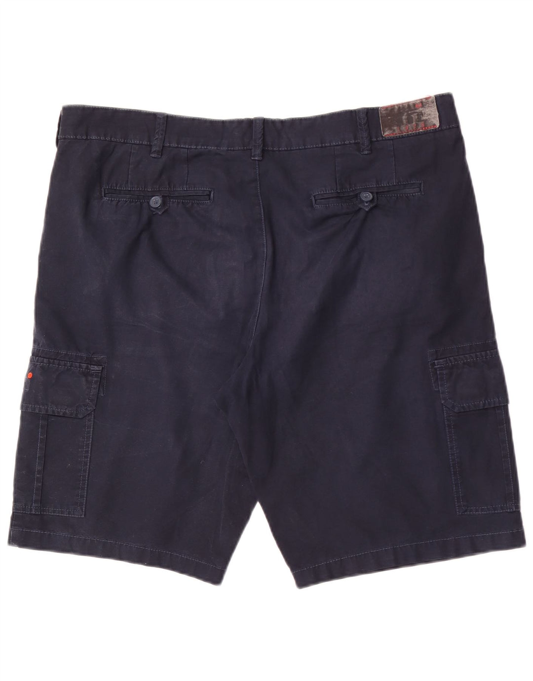 Mistral Mens Cargo Shorts IT 54 2XL W38 Navy Blue Cotton