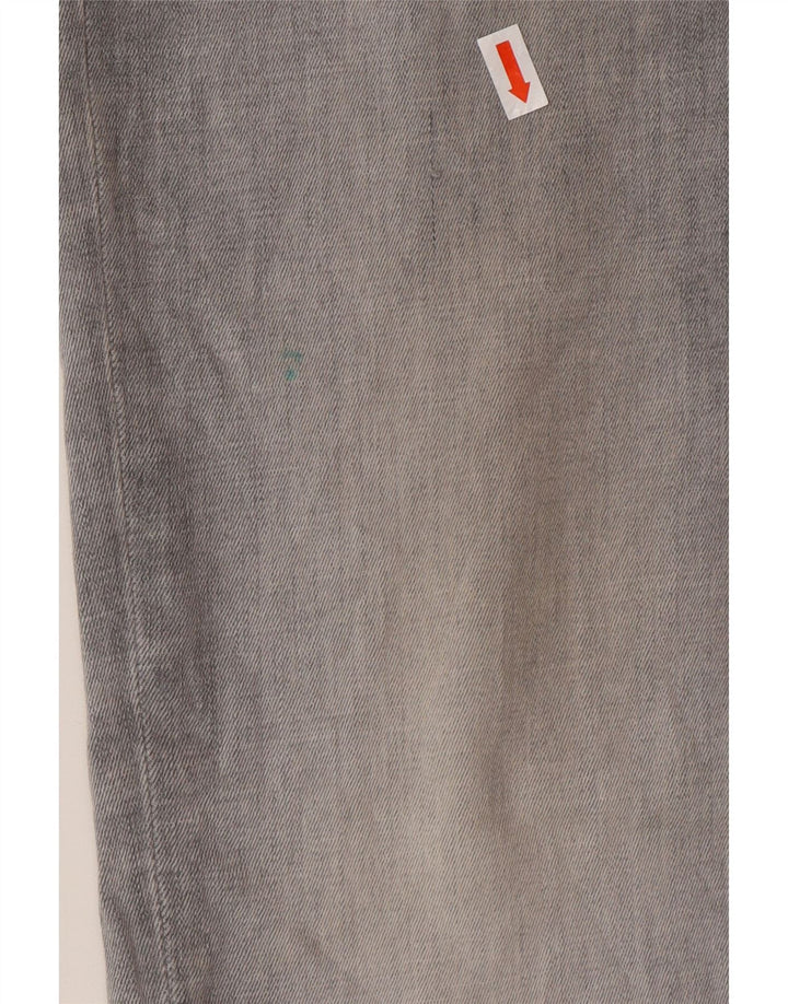JACK & JONES Mens Slim Jeans W34 L32 Grey Cotton