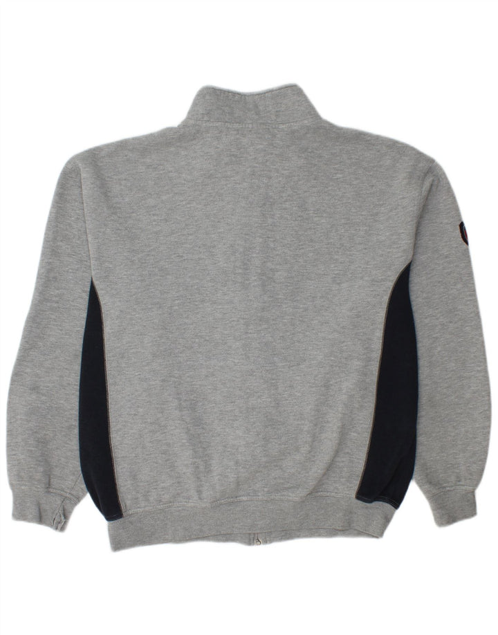 ELLESSE Mens Tracksuit Top Jacket UK 42/44 Large Grey Colourblock