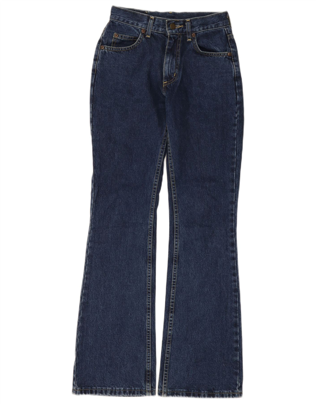 Lee Dame Flared Jeans W26 L32 Blå Bomuld