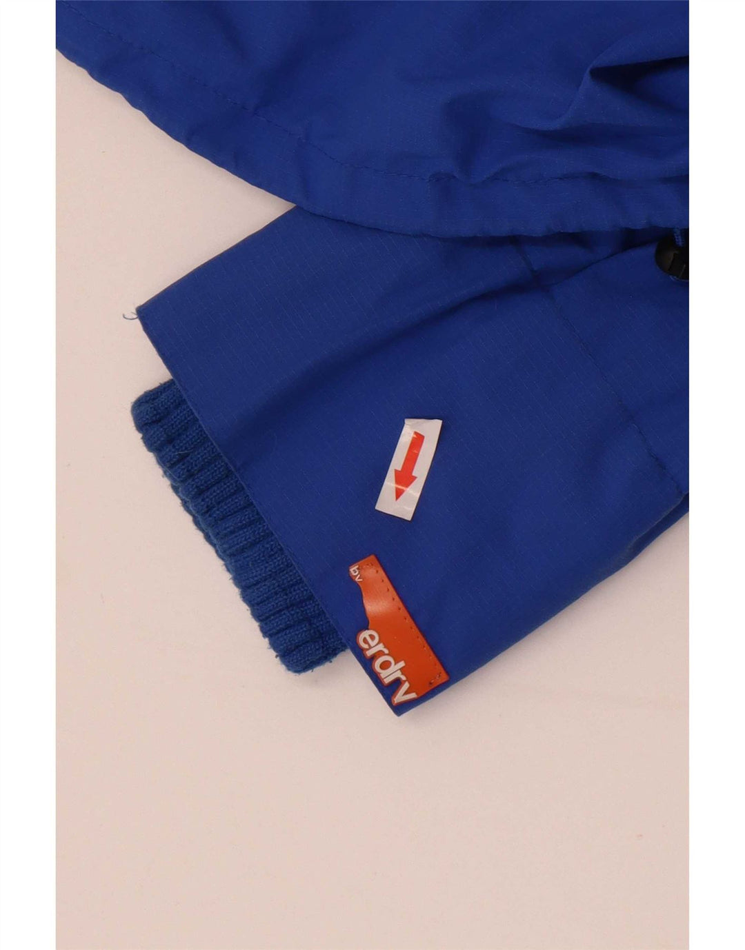 Superdry Chubasquero Mujer UK 40 Medium Blue Nylon