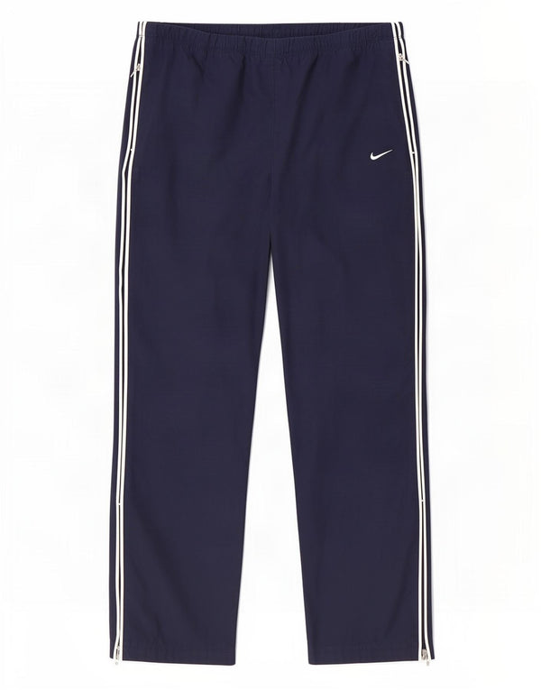 Nike - Pantalones de chándal para mujer, talla 44/16, talla grande, azul marino, poliéster