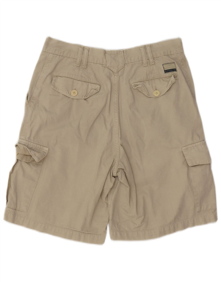 SUPERGA Mens Cargo Shorts IT 48 Medium W32  Beige Cotton
