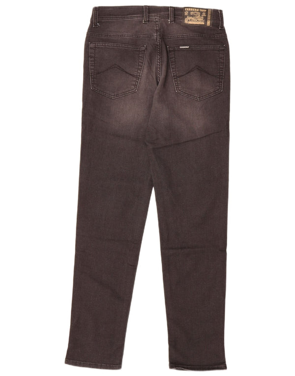 Carrera Mens 700 Regular Straight Jeans W31 L32 Sivi pamuk
