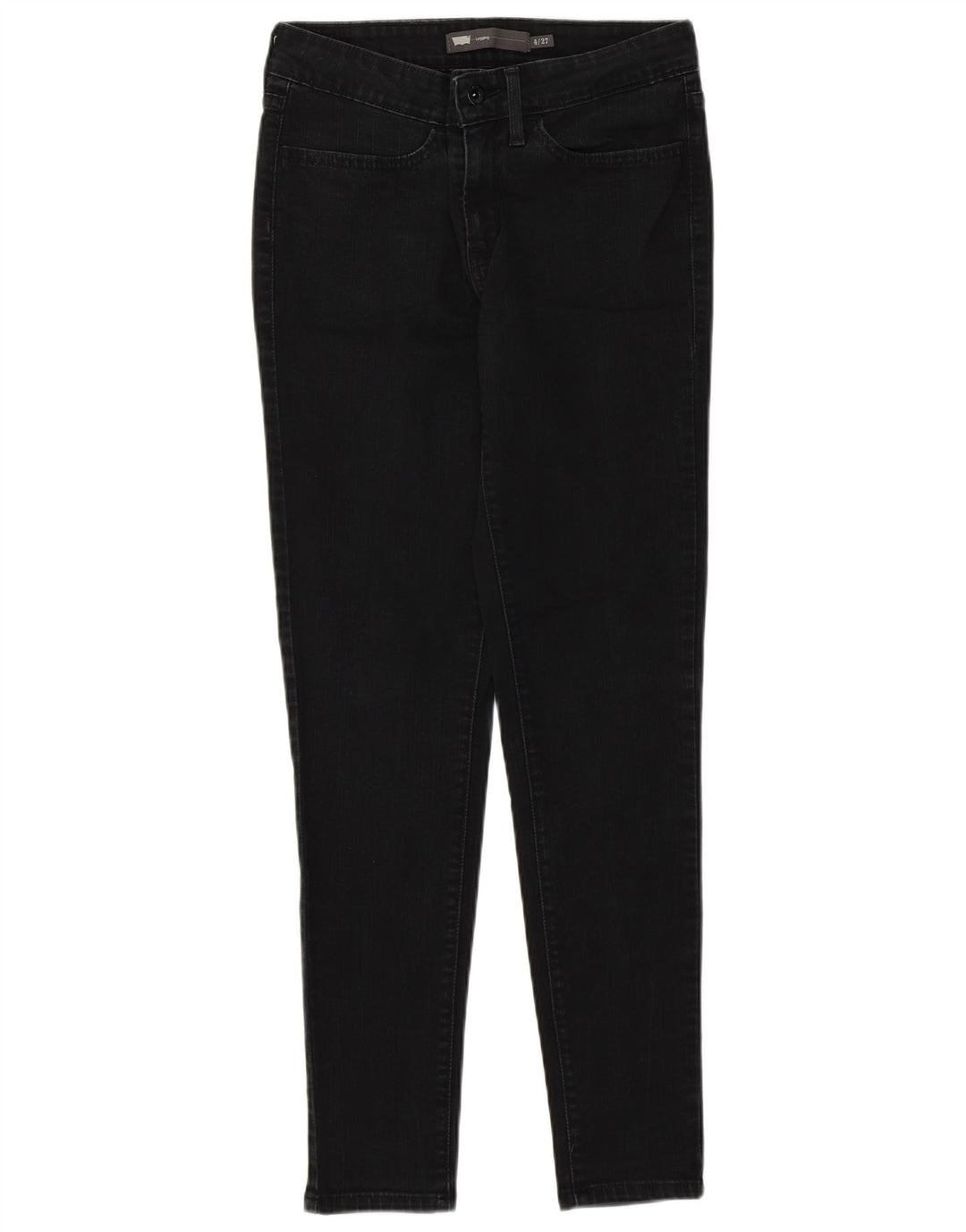 Levi's Womens Legging Jeans US 4 Small W27 L28 Black Cotton