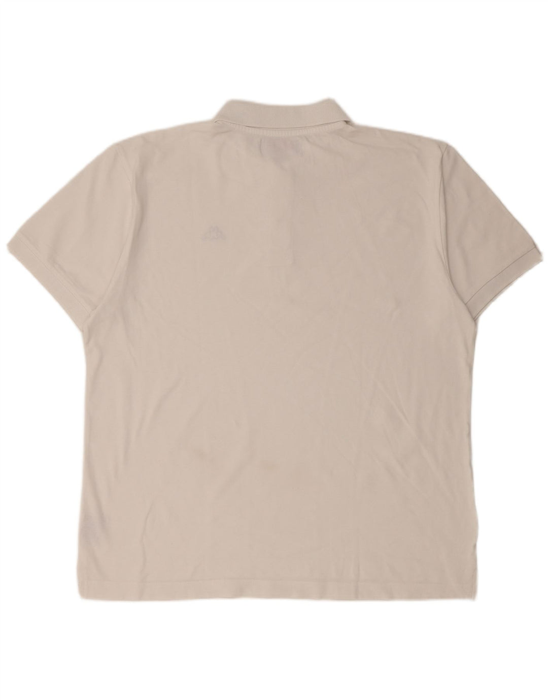 KAPPA Mens Polo Shirt XL White Cotton