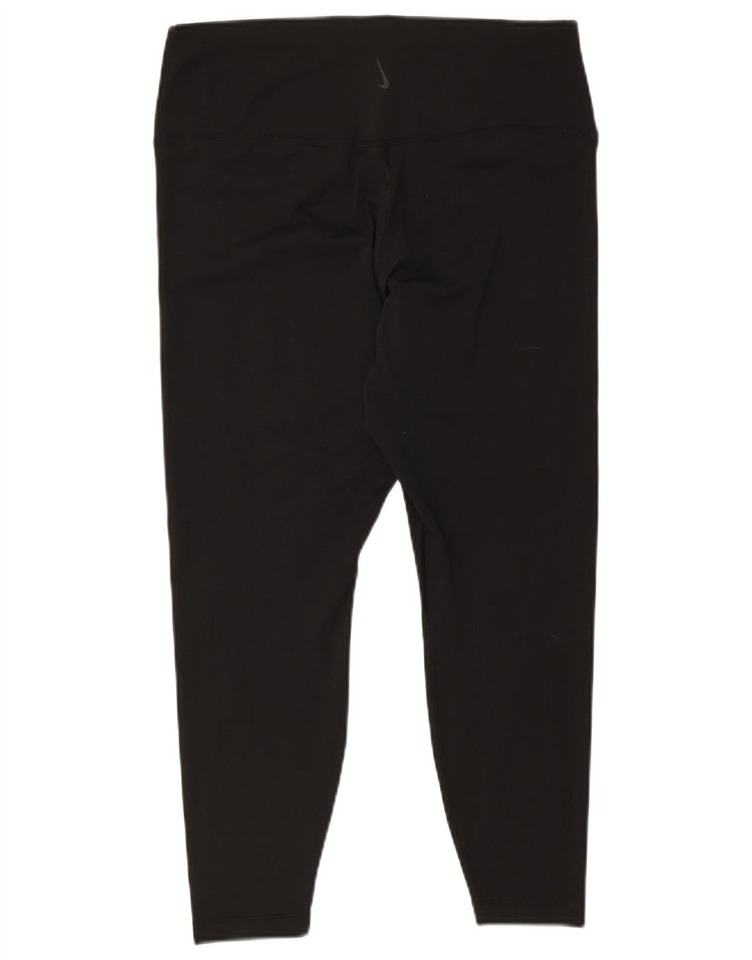 Nike Womens Dri Fit Crop Leggings UK 18 XL Black Polyester