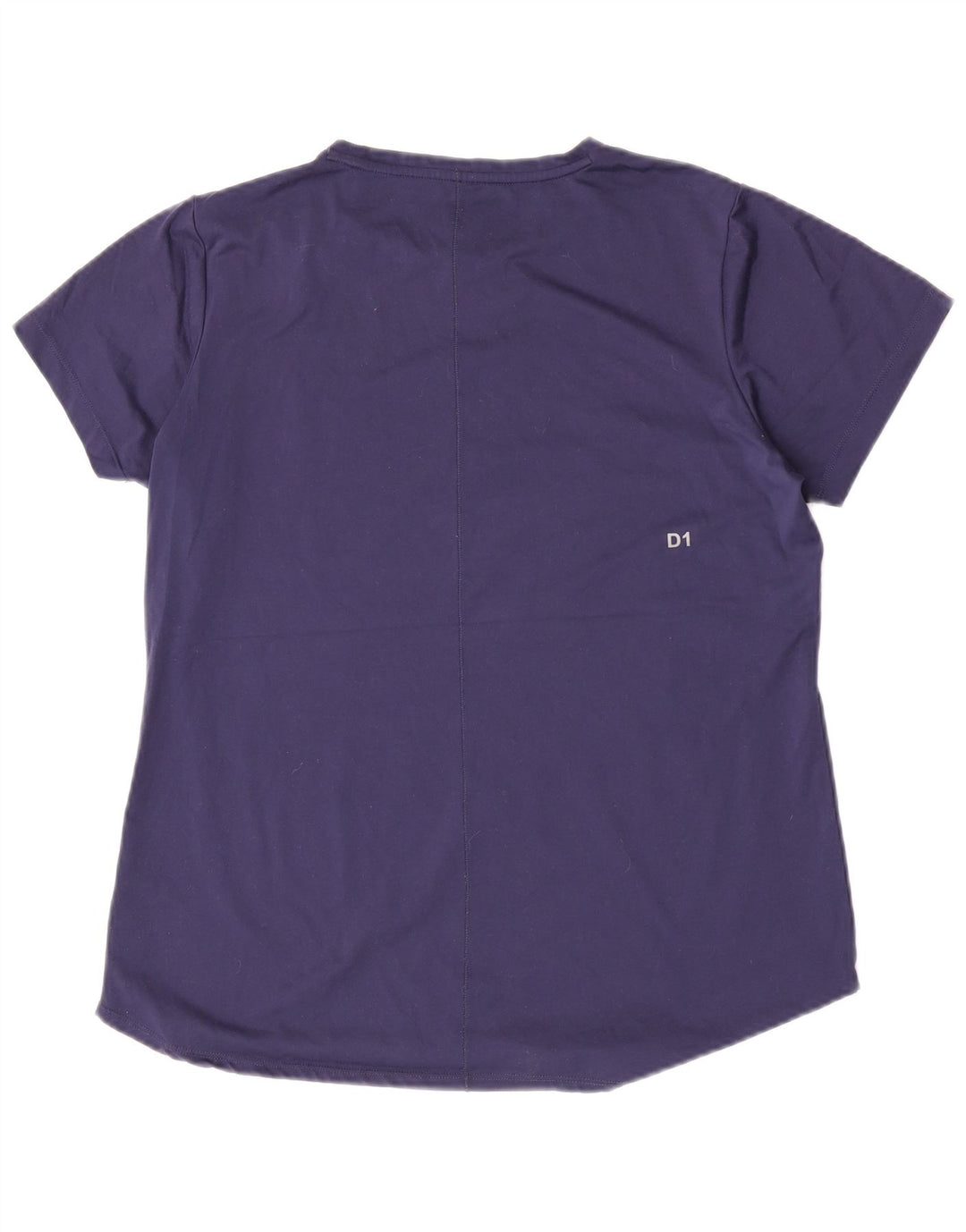 Asics Womens Graphic T-Shirt Top UK 16 Large Navy Blue
