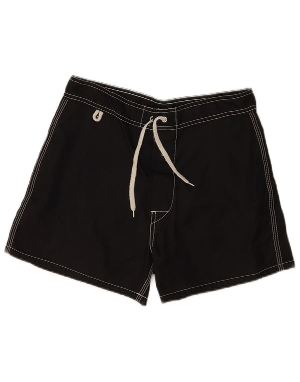 Sundek Mens Swimming Shorts Small Black Nylon