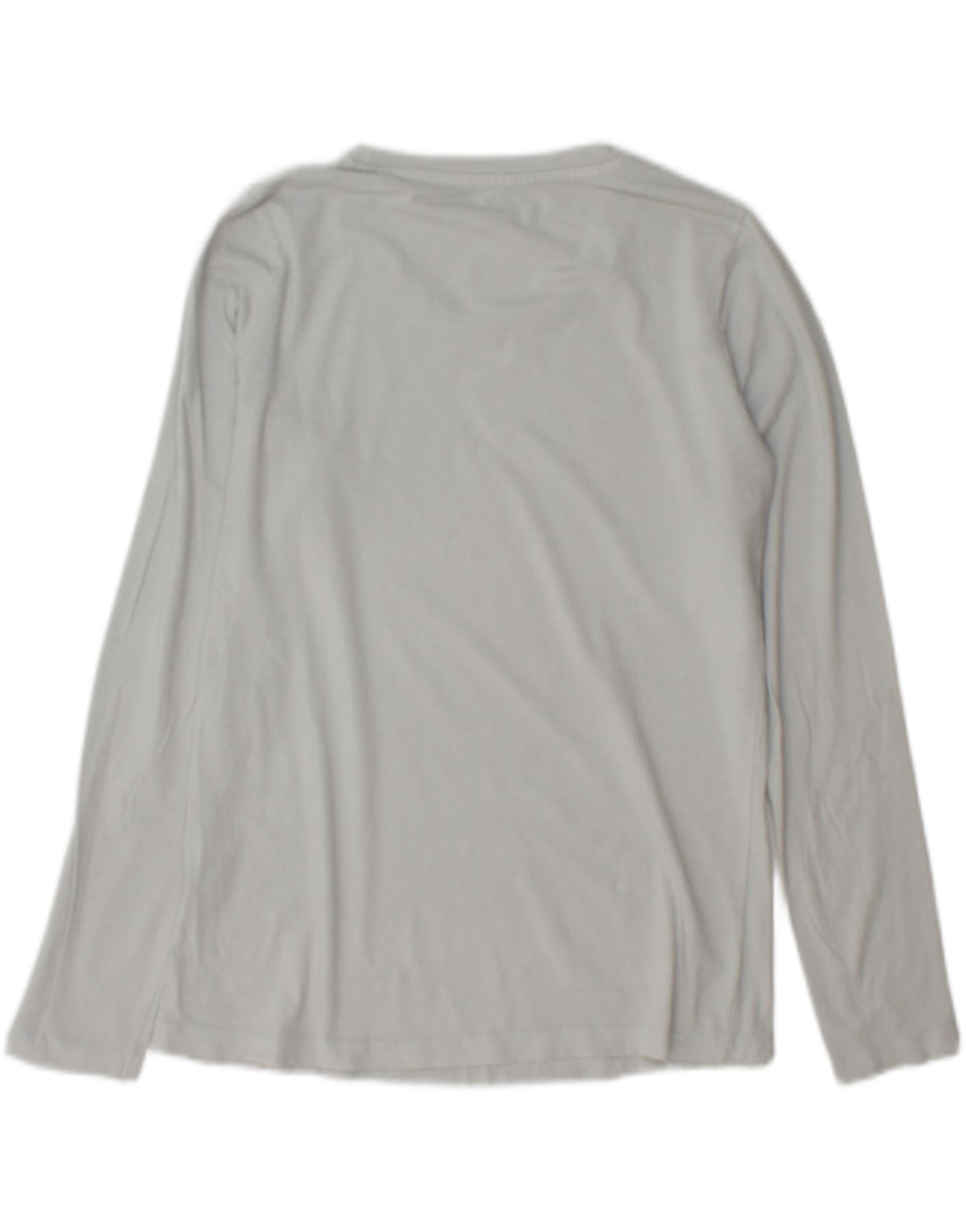 PEPE Jeans Top grafico da donna manica lunga UK 14 Grigio medio