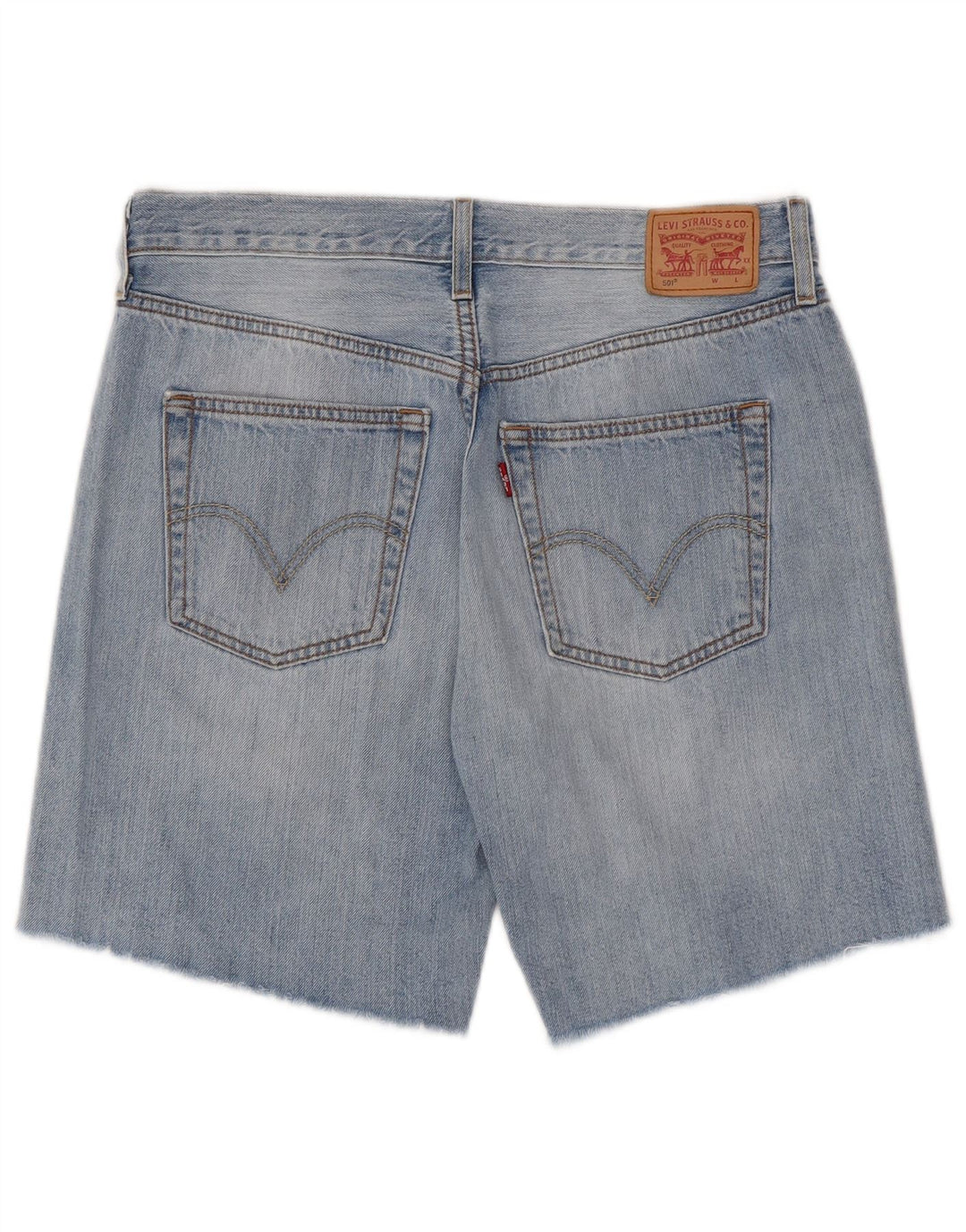 Мужские джинсовые шорты Levi's 501 W30, средний синий хлопок