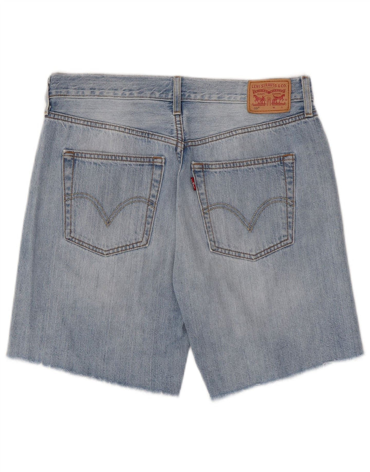 Мужские джинсовые шорты Levi's 501 W30, средний синий хлопок