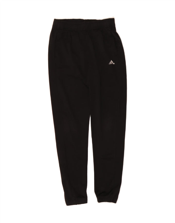 ADIDAS Womens Tracksuit Trousers Joggers UK 8 Small Black Polyester Vintage Adidas and Second-Hand Adidas from Messina Hembry 