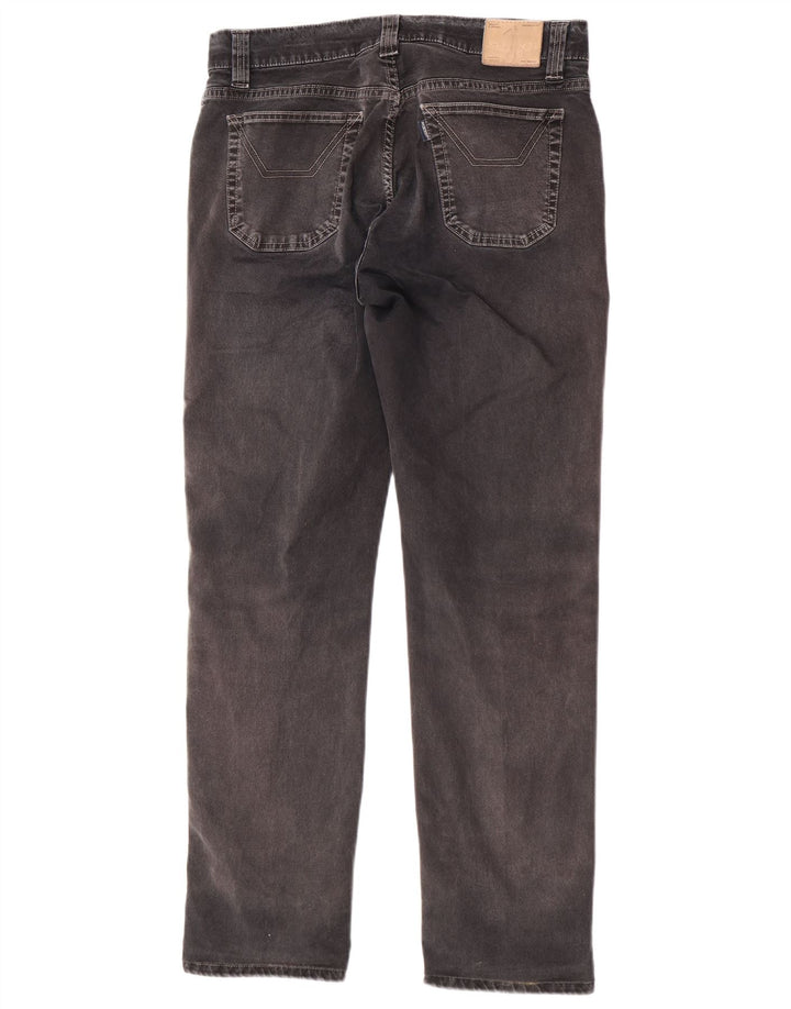 Jeckerson Mens Straight Jeans W31 L30 Grey Cotton