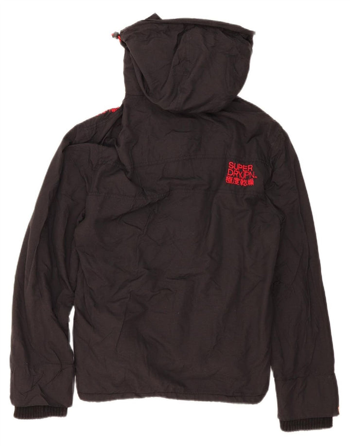 Giacca a vento grafica da uomo Superdry Windcheater UK 38 media nera