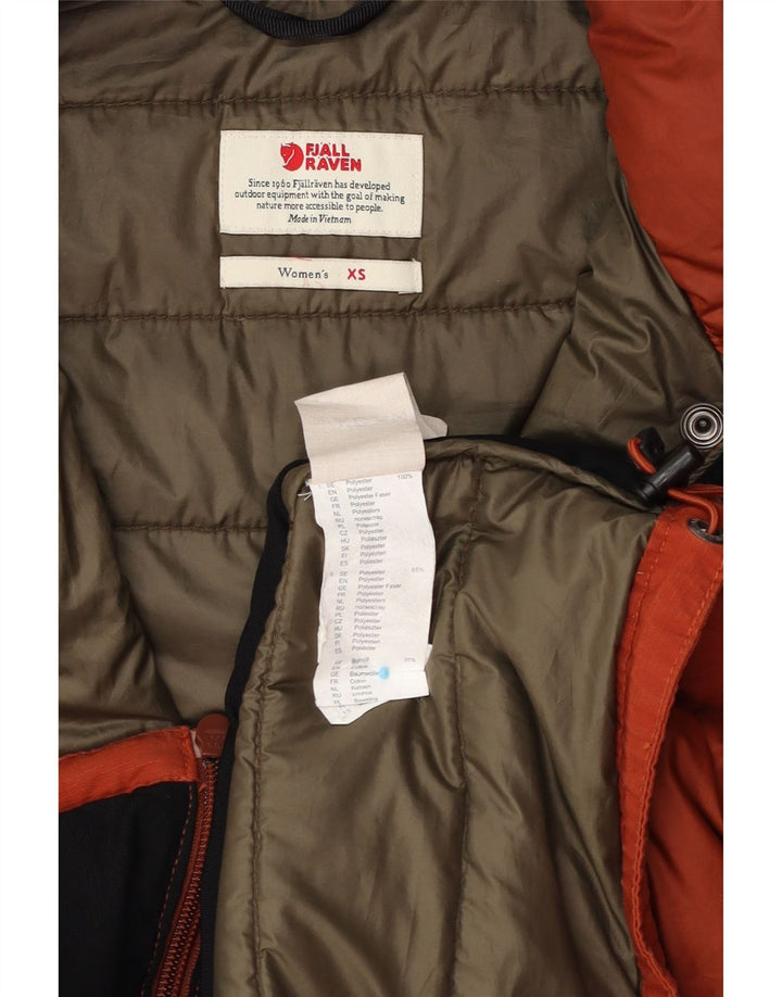 Fjall Raven Veste rembourrée pour femme UK 6 XS Orange Polyester