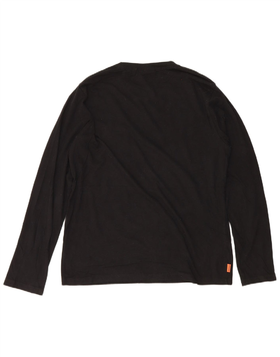 Superdry Ανδρικό Μακρυμάνικο 2XL Μαύρο Βαμβακερό